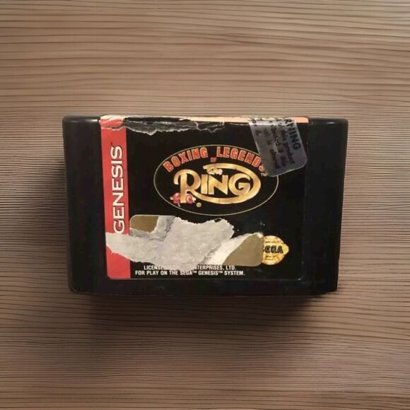 Boxing Legends of the Ring Sega Genesis 1993 Electro Brain Authentic Retro Game - Picture 1 of 4